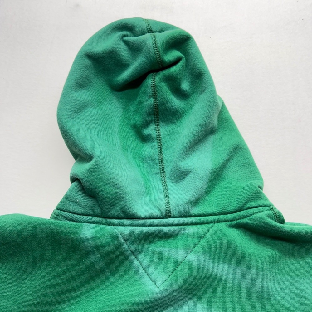 Tommy Hilfiger Heavyweight Collegiate Logo‎ Hoodie Men XXL Green - Picture 10 of 16